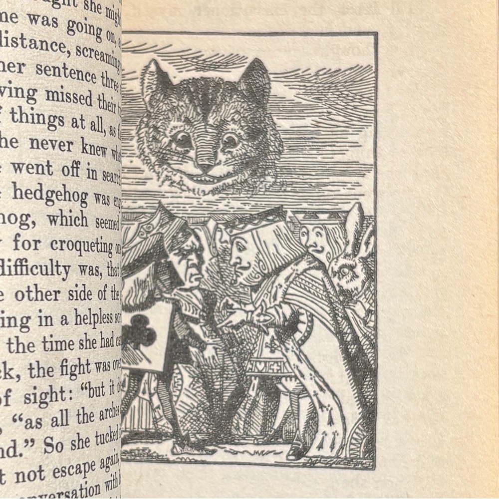 1960 Alice's Adventures in Wonderland & Through the Looking-Glass Cheshire Cat